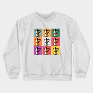 moka coffee pop Crewneck Sweatshirt